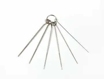 Airless Düsenreinigungsnadeln am Ring