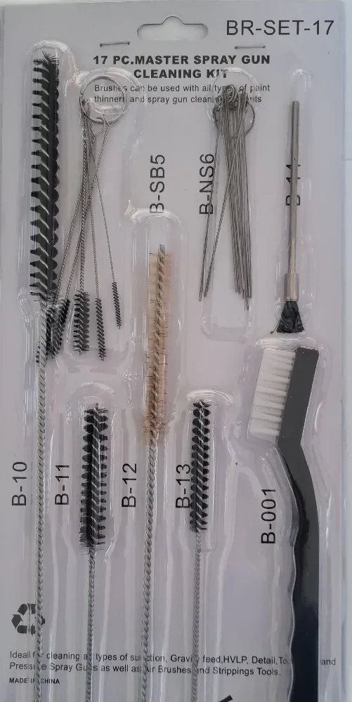 Bürsten Reinigungsbürsten Set 17tlg.