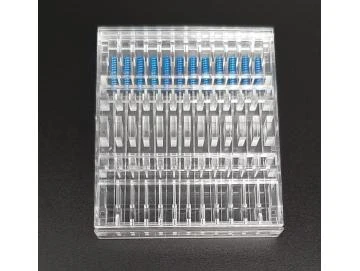 Airless nozzle cleaning needles